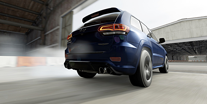 Illustration for article titled The Champ's New Digs - Jeep Cherokee SRT Trackhawk - The Oppo/Forza Review